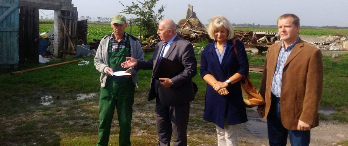 SLD Inowrocław z pomocą dla ofiar sierpniowych nawałnic