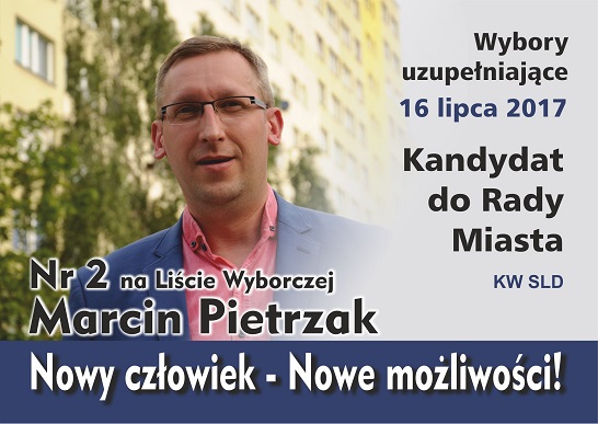 Oświadczenie Marcina Pietrzaka - kandydata SLD do RM Inowrocławia