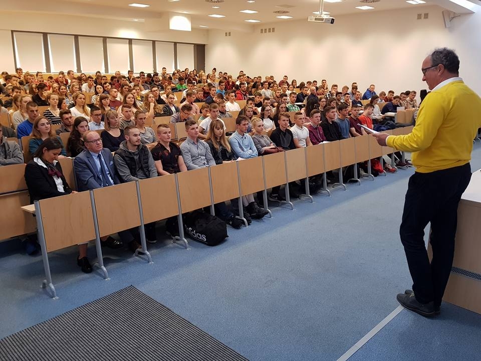 Wykład Przewodniczącego SLD na Uniwersytecie Rzeszowskim